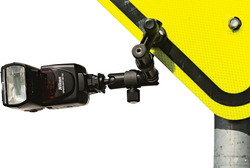 Joby Flash Clamp and Locking Arm for Action Camera, JB01312-BWW, Black