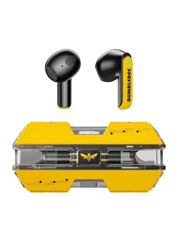 Zombies Cat Transformers TF-T01 True Wireless/Bluetooth In-Ear Earbuds, Yellow