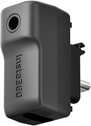 Insta360 Insbaq/a X3 Mic Adapter, Black