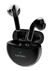 Lenovo True Wireless Bluetooth Stereo Half In-Ear Earphones, HT38, Black