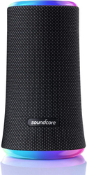 Anker Soundcore Flare 2 IPX7 Waterproof Bluetooth Speaker, A3165011, Black