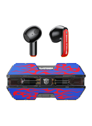 Zombies Cat Transformers TF-T01 True Wireless/Bluetooth In-Ear Earbuds, Blue