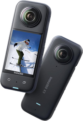 Insta360 X3 Action Camera with 360 Degree, 72 MP, Black