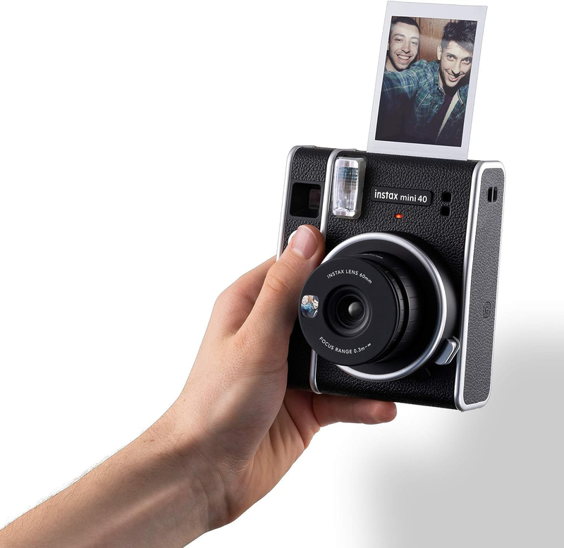Fujifilm Instax mini 40 Instant Camera, Black