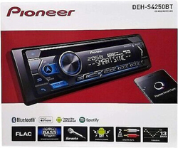 Pioneer Bluetooth Smartphone Speaker USB Car Stereos, DEH-S4250BT, Black