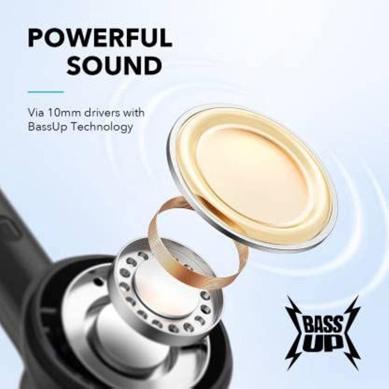 Soundcore R100 Wireless In-Ear Earbuds, Black