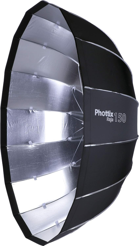 Phottix 150cm Raja Quick-Folding Softbox, Black