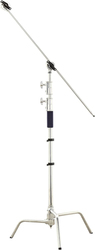 Phottix Stainless Steel H Pro Boom Stand, Silver/Black