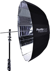Phottix 33" Premio Parabolic Umbrella, Multicolour