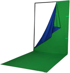 Generic Q-Drop 4-in-1 Collapsible Backdrop Kit, Multicolour