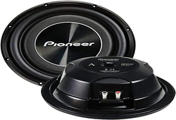Pioneer TS-A3000LS4 12" Shallow-Mount Subwoofer, Black