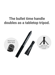 Insta360 Bullet Time Bundle with Invisible Selfie Stick Folded Tripod Handle for Insta360 One X/One 1, Black