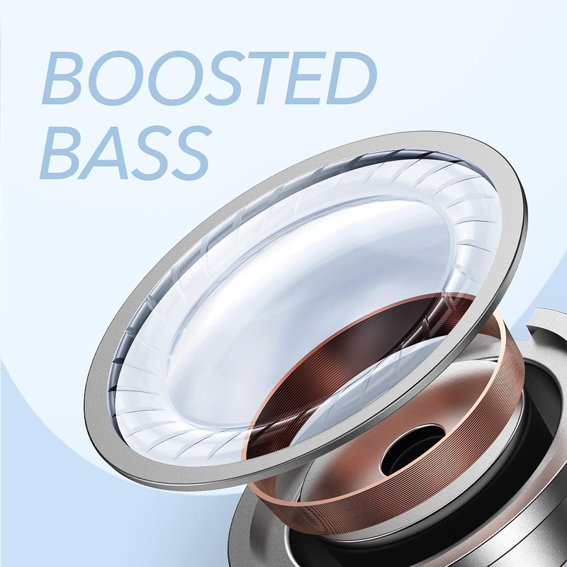 Anker Soundcore Life P2 Mini Wireless Bluetooth In-Ear Big Bass Earphones, Black