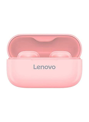 Lenovo LP11 True Wireless Bluetooth 5.0 In-Ear Headphones with Touch Control Microphone and 30 Hours Battery Life, Pink