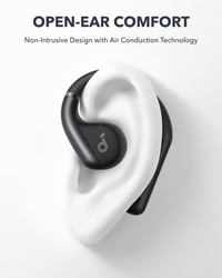 Anker Soundcore AeroFit Wireless Open-Ear Headphone, Black