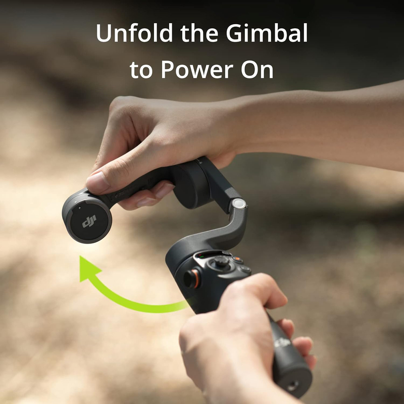 DJI Osmo Mobile 6 Gimbal Stabilizer for Smartphone, Black
