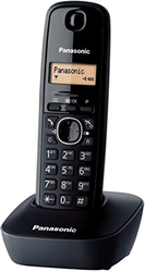Panasonic Cordless Phone, KX-TG1611, Black
