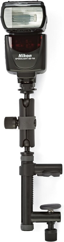 Joby Flash Clamp and Locking Arm for Action Camera, JB01312-BWW, Black