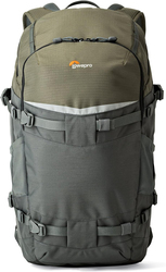 Lowepro Flipside Trek Bp 450 Aw Camera Backpack, Grey/Dark Green