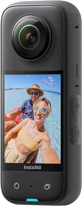 Insta360 X3 Action Camera with 360 Degree, 72 MP, Black