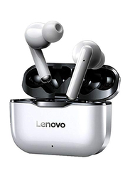 Lenovo Livepods 1 True Wireless Bluetooth 5.0 In-Ear Waterproof Touch Earphone, Silver