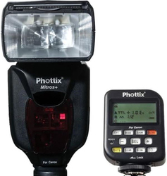 Phottix Mitros Flash + Odin Transmitter Kit for Canon Cameras, Black