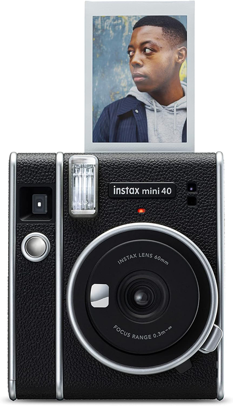 Fujifilm Instax mini 40 Instant Camera with 10 Shots Black