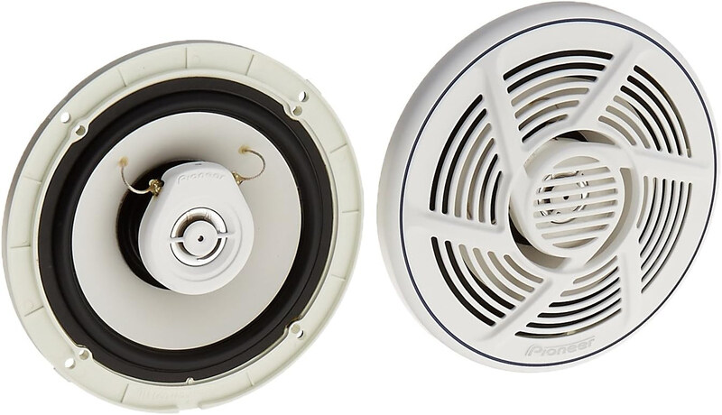 

Pioneer TS-MR1640 CM 2-Way Coaxial Loudspeaker Salt-Waterproof, White