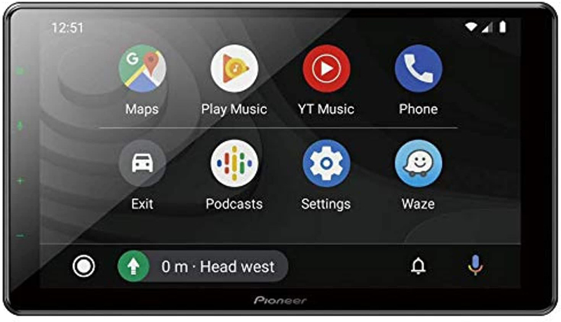 Pioneer 9 Inch Modular Hi-Res Audio AV Receiver with Wireless Apple CarPlay and Android Auto, DMH-ZS9350BT, Black