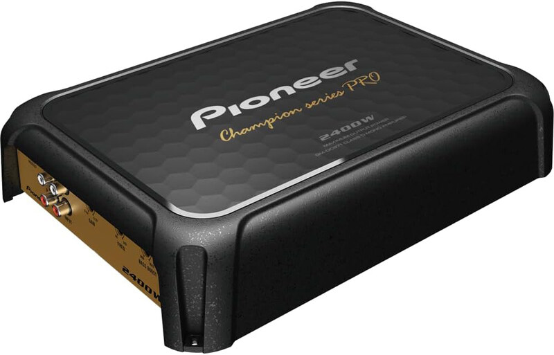 Pioneer GM-DC971 2400W Max/1200W RMS Champion Series Pro Class-D Mono Amplifier, Black