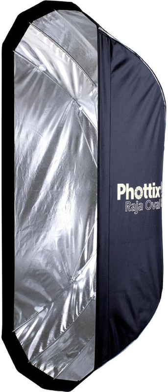 Phottix Raja Oval Quick-Folding Softbox, Black