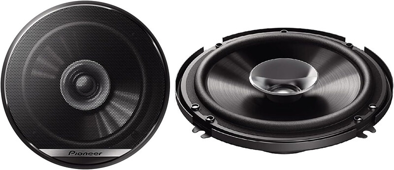 Pioneer TS-G1610F 6.5" 280W Dual Cone Speaker System, Black