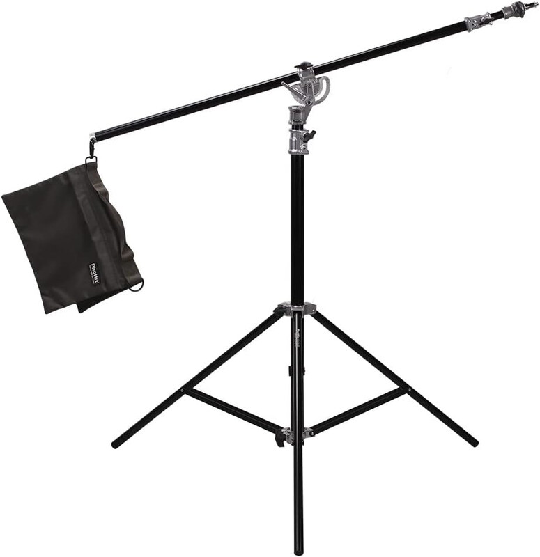 

Generic Phottix Saldo 395 Studio Boom Light Stand, Black