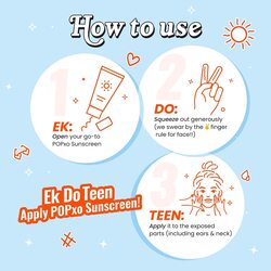 POPxo by MyGlamm H2O Booster Sunscreen Gel SPF 30 PA+++ 30gm