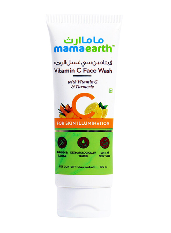 

Mamaearth Vitamin C Face Wash with Turmeric for Skin Illumination, 100ml