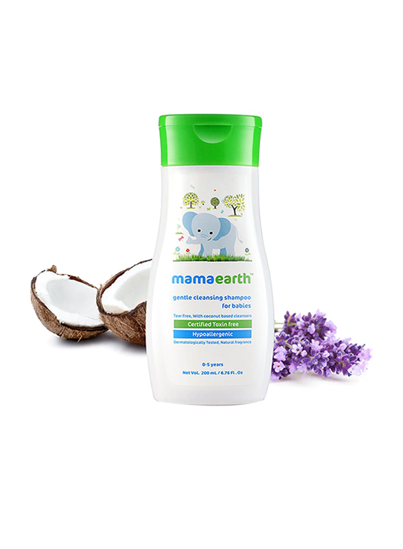 Mamaearth 200ml Gentle Cleansing Shampoo for Babies