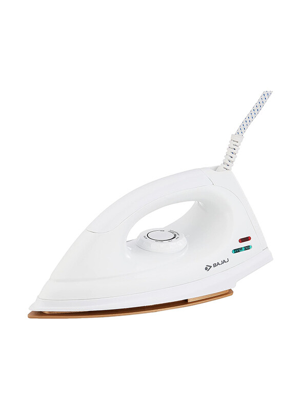 

Bajaj DX-7 Dry Iron with Advnace Sole Plate, 1000W, 440215, White