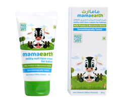 Mamaearth 50ml Milky Soft Face Cream for Babies