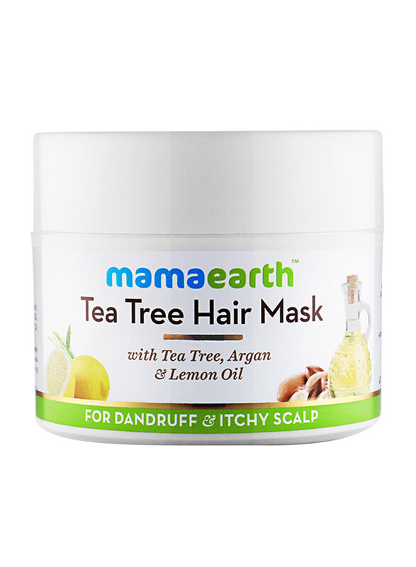 

Mamaearth Tea Tree Hair Mask for Dandruff & Itchy Scalp, 200ml