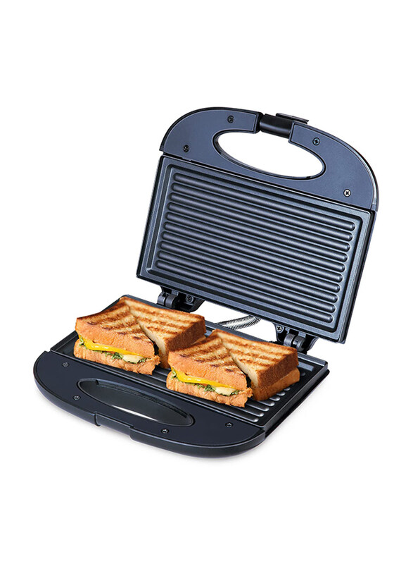 

Bajaj SWX 4 Deluxe Sandwich Maker & Toaster, 800W, 270106, Black