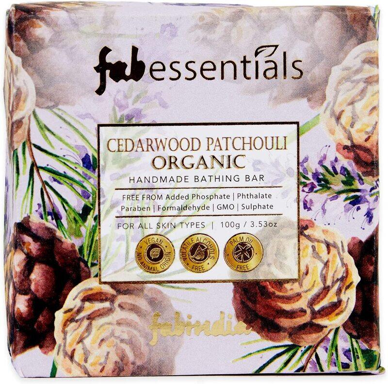 

Fabessentials Cedar Patchouli Bathing Bar, 100gm