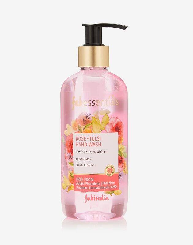 

Fabessentials Rose Tulsi Hand Wash, 300ml