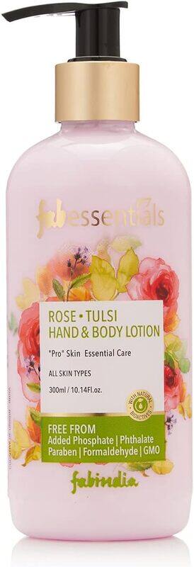 

Fabessentials Rose Tulsi Body Lotion, 300ml