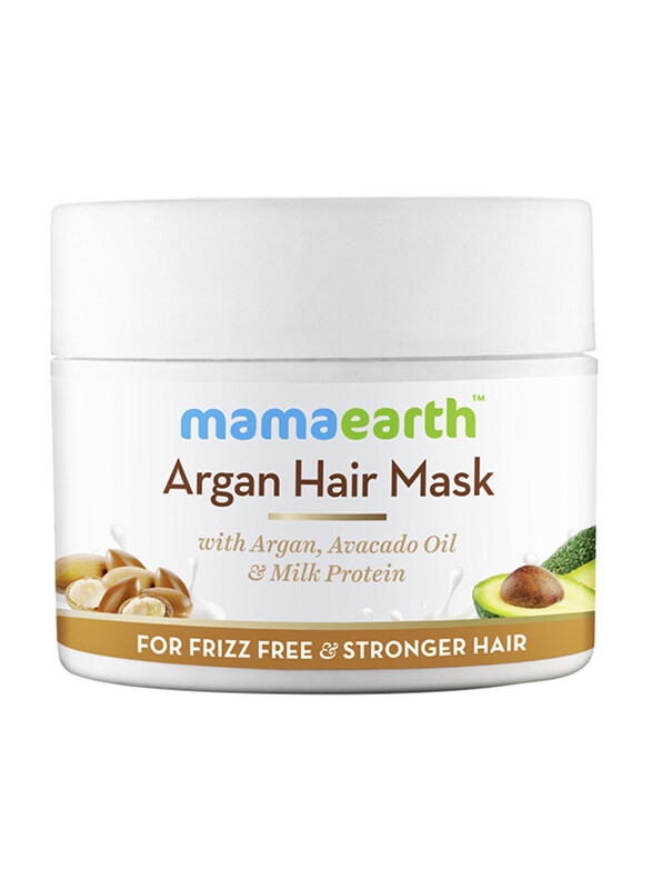 

Mamaearth Argan Hair Mask for Frizz Free & Stronger Hair, 200ml