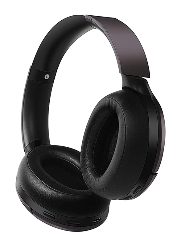 Playgo BH70 Wireless Over-Ear Noise Cancelling Headphones with Mic, Brown