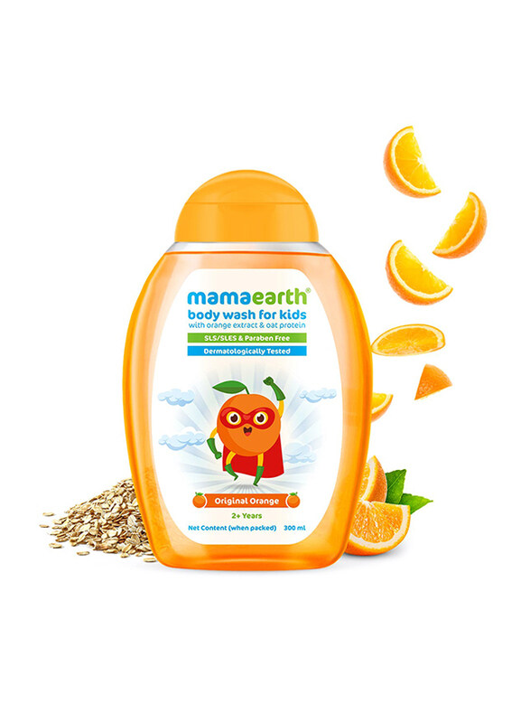 

Mamaearth 300ml Original Orange Body Wash for Kids
