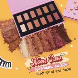 POPxo by MyGlamm 12 Eyeshadow Eye Kit - Nood Crew