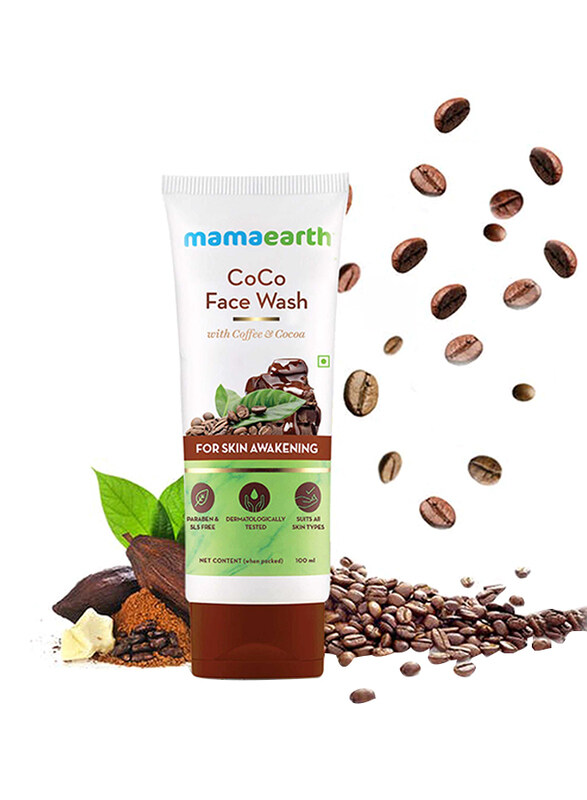 

Mamaearth CoCo Face Wash with Coffee & Cocoa for Skin Awakening, 100ml