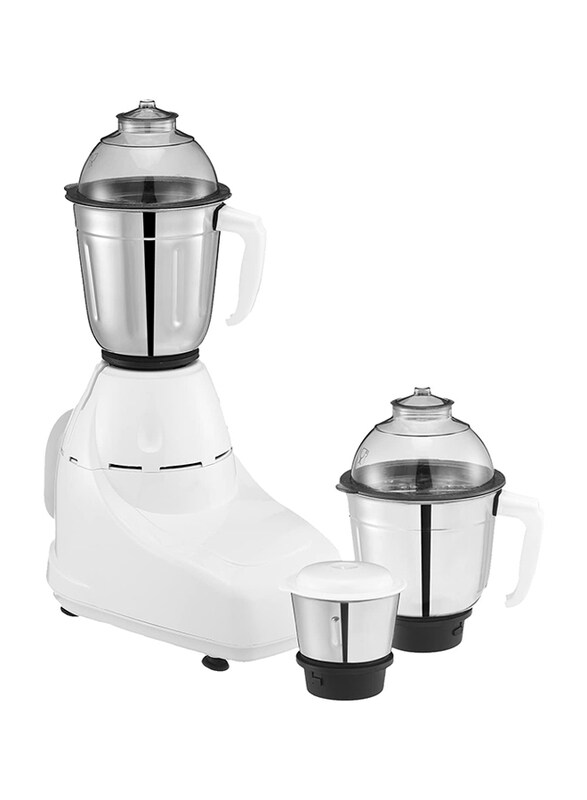 

Bajaj GX-8 Mixer Grinder with Nutri-Pro Feature 3 Jars Set, 750W, 410161, White