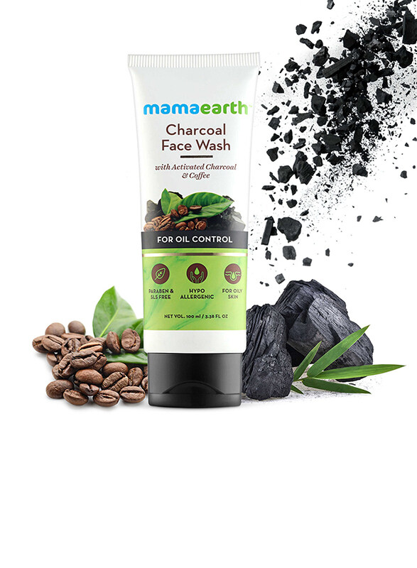 

Mamaearth Charcoal Face Wash for Oil Control, 100ml